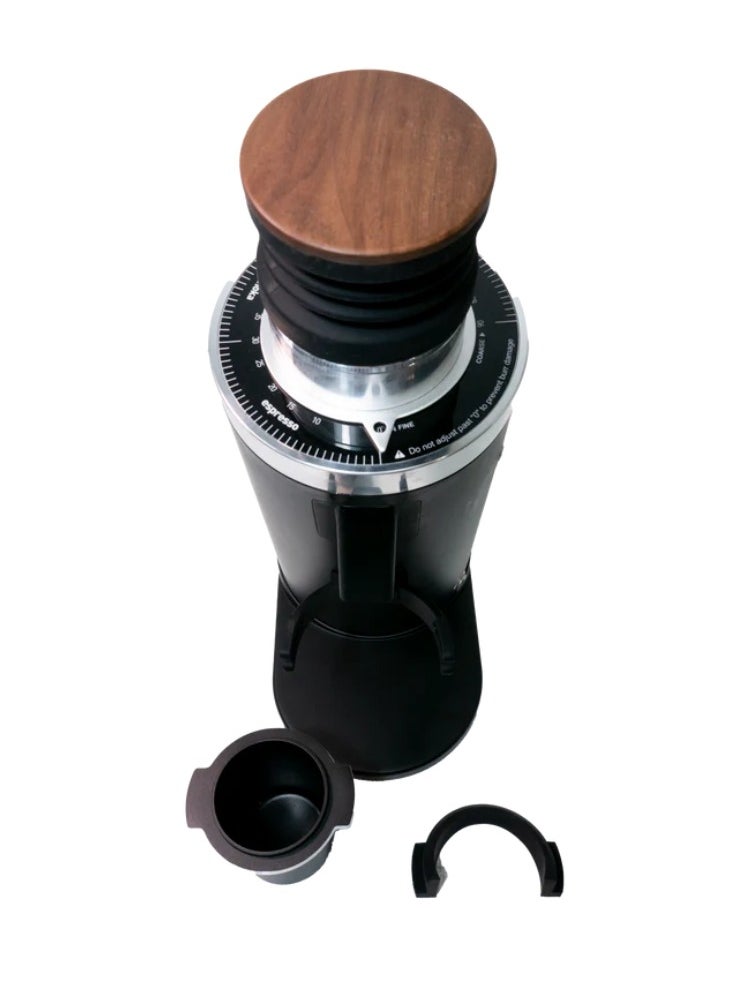 DF64 COFFEE - Gen 2 Coffee Grinder, Single Dose, Unlimited Grind Settings for Espresso, Filter & Coarse Grind, 64mm Stainless Steel Burrs, 220V, 50/60Hz - Black - Image 1