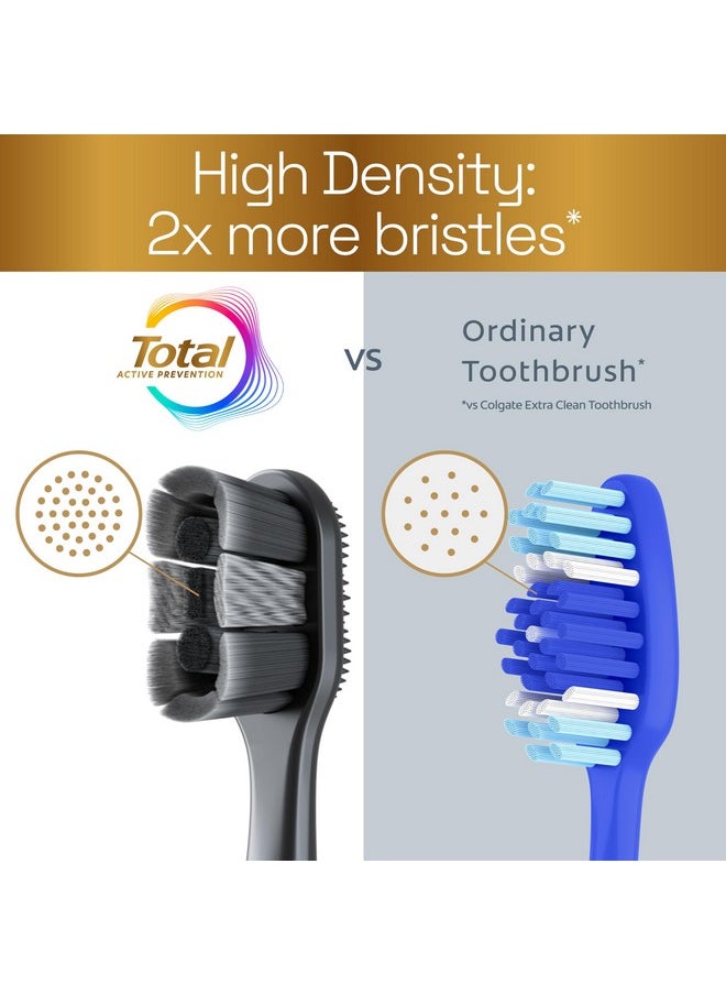 Colgate - Colgate Total Active Prevention Whitening Toothbrush, Soft Toothbrush (2 Pack) - Image 1