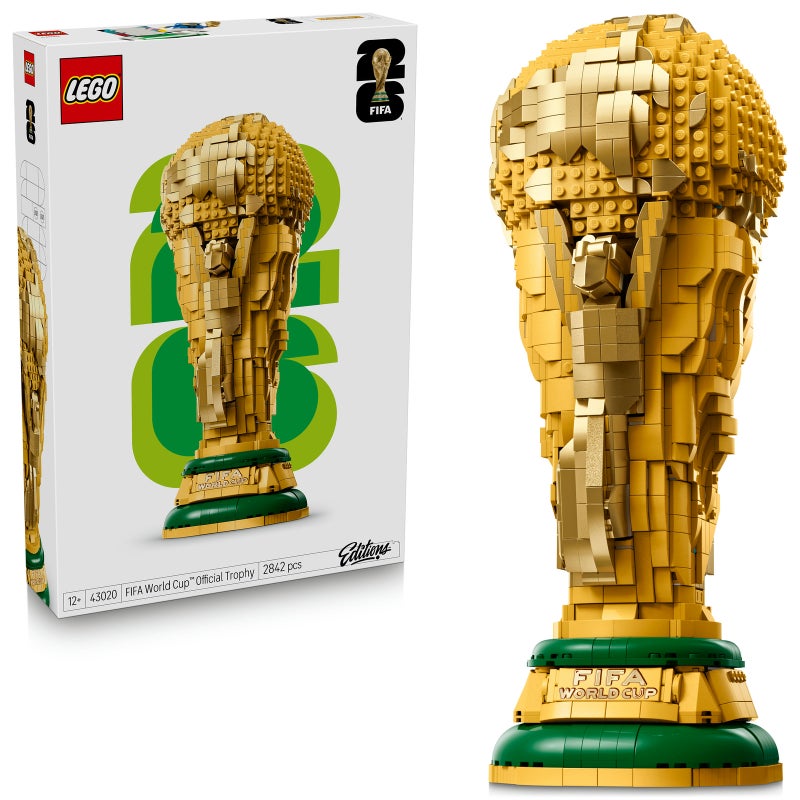 LEGO Editions FIFA World Cup Official Trophy 43020 Building Toy Set (2842 Pieces)