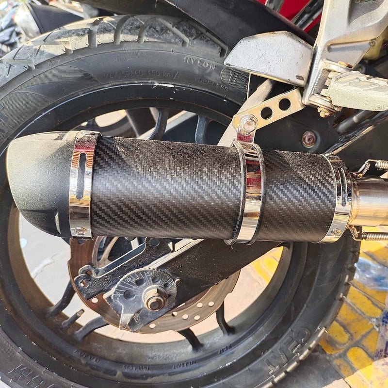 PGXPITSTOP LEO VINCE GP Corsa EVO Exhaust || Bike Silencer || Exhaust For Street Sports Bike Motorcycles & Scooters (REPLICA)