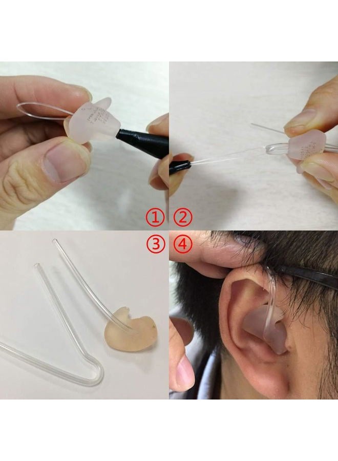 SoundLink 6pcs/lot Size #13 Preformed Sound Tube BTE Earmold Hearing Aid Tubing (3.5 * 2mm with Tube Lock) - Image 5