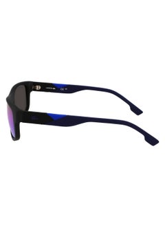 LACOSTE FULL RIM INJ-RUBBER INJECTED LACOSTE SUNS L6042S 5517 (004) MATTE BLACK/MULTICOLOR  MIRROR  - Image 4