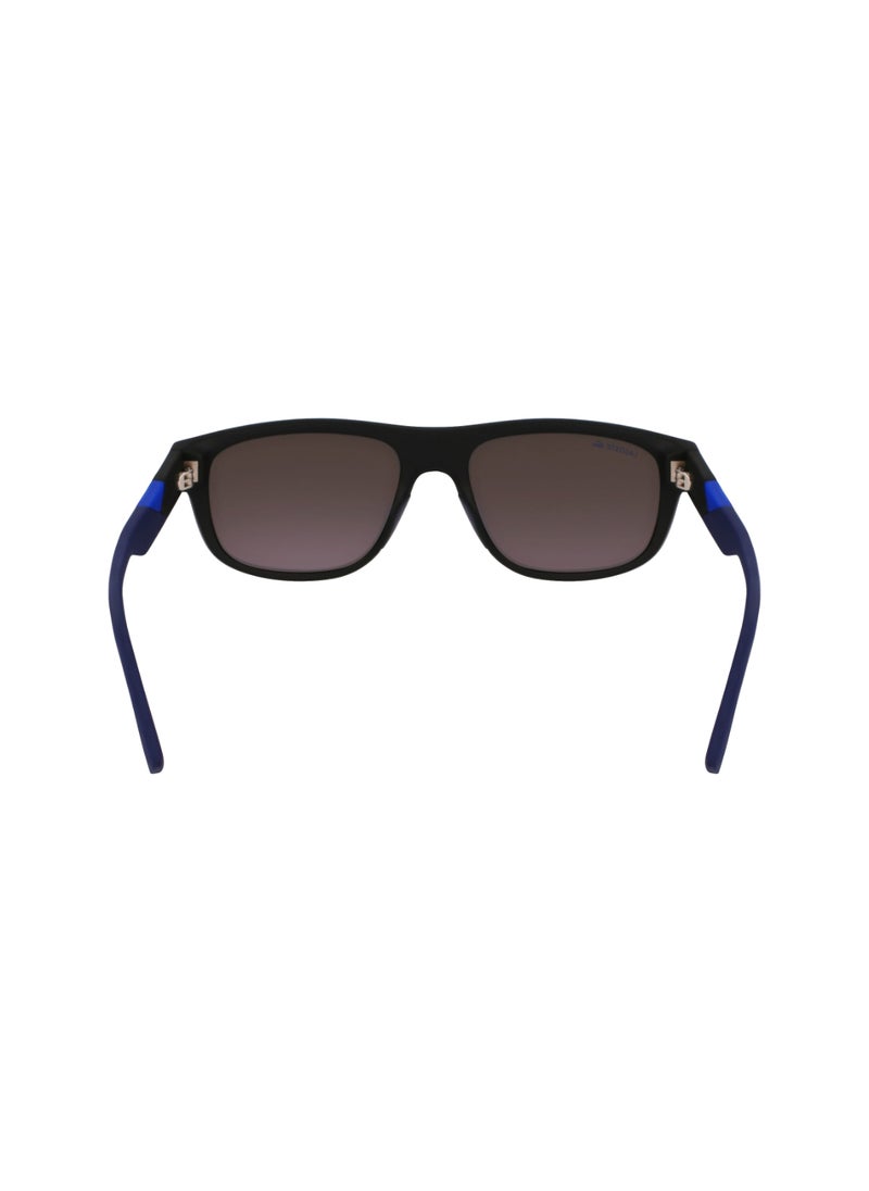 LACOSTE - FULL RIM INJ-RUBBER INJECTED LACOSTE SUNS L6042S 5517 (004) MATTE BLACK/MULTICOLOR  MIRROR - Image 1