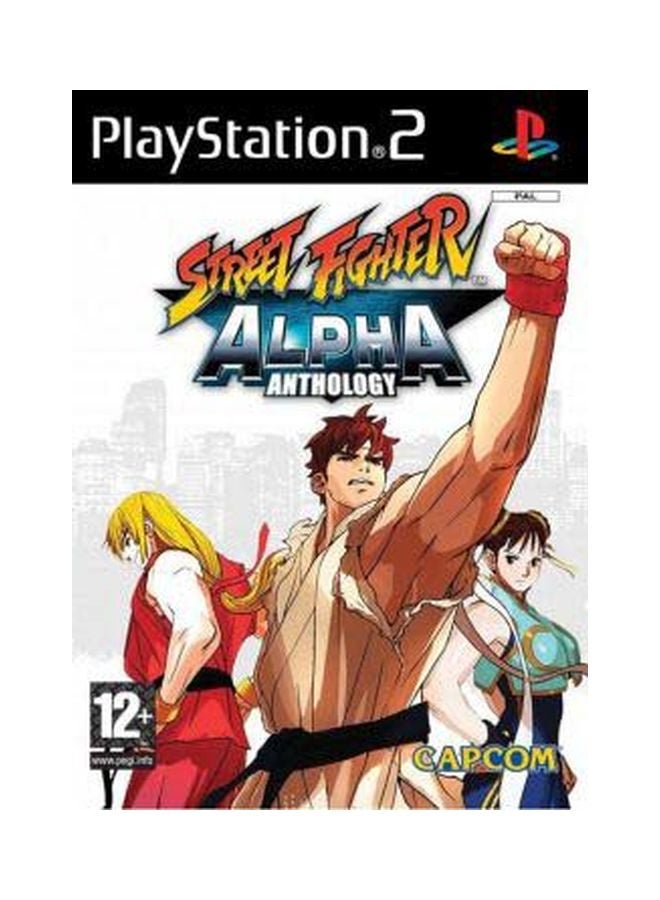 لعبة Street Fighter: Alpha Anthology - بلايستيشن 2 - قتال - playstation_2_ps2