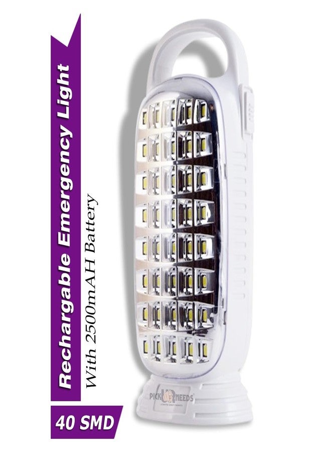Pick Ur Needs Home Emergency Rechargeable 40 SMD High Bright LED Lantern Lamp Light with Eco Friendly Solar Panel - Image 2