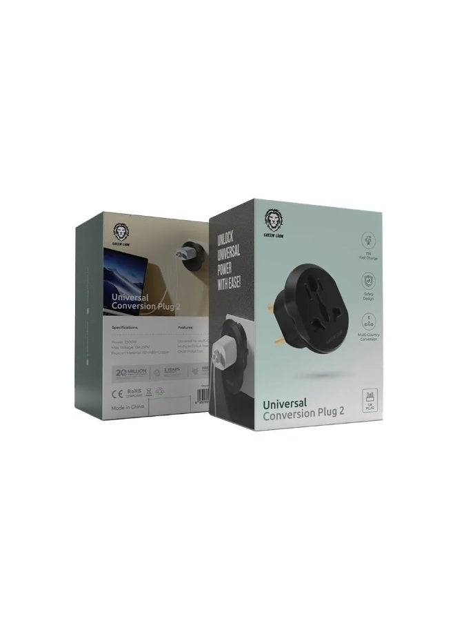 GreenLion Green Lion Universal Conversion Plug 2 UK - Image 4