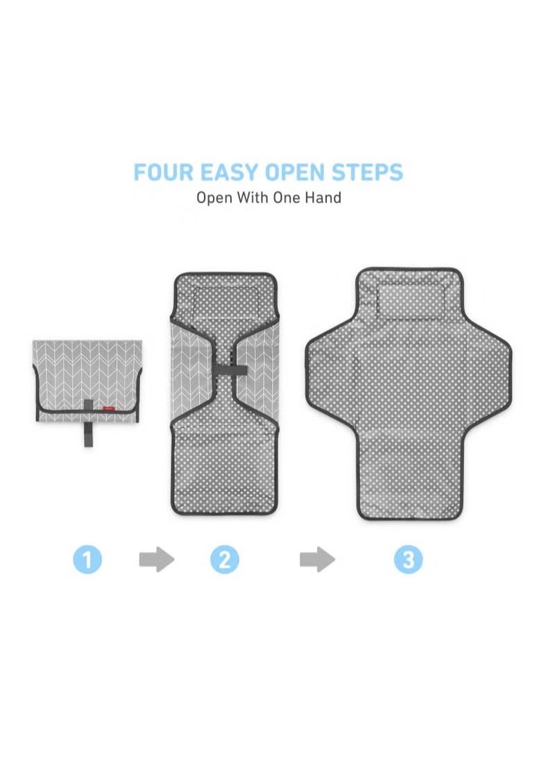 Gonice Portable Changing Pad for Baby|Travel Baby Changing Pads for Moms, Dads|Waterproof Portable Changing Mat  - Image 2