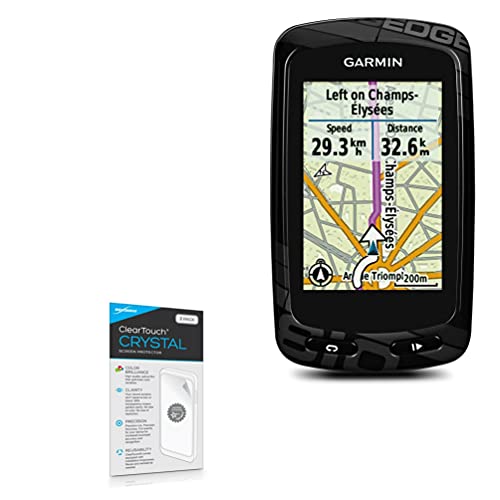 BoxWave Screen Protector Compatible with Garmin Edge 810 - ClearTouch Crystal (2-Pack), HD Film Skin - Shields from Scratches - Image 1