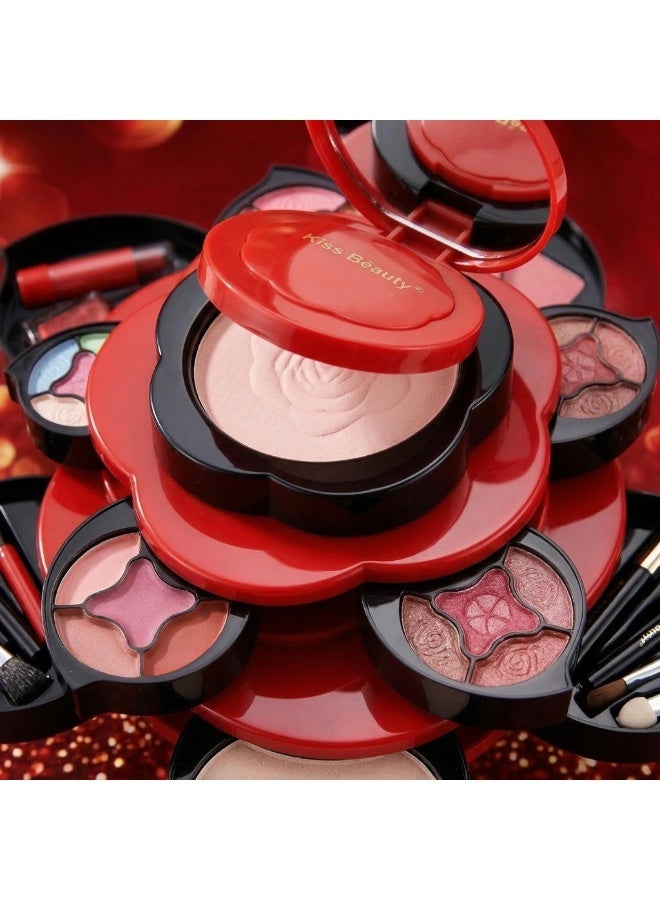 Kiss Beauty Fashion Make-Up Kit | Fresh & Flawless Look | Romantic Makeup Gift Set - Image 4