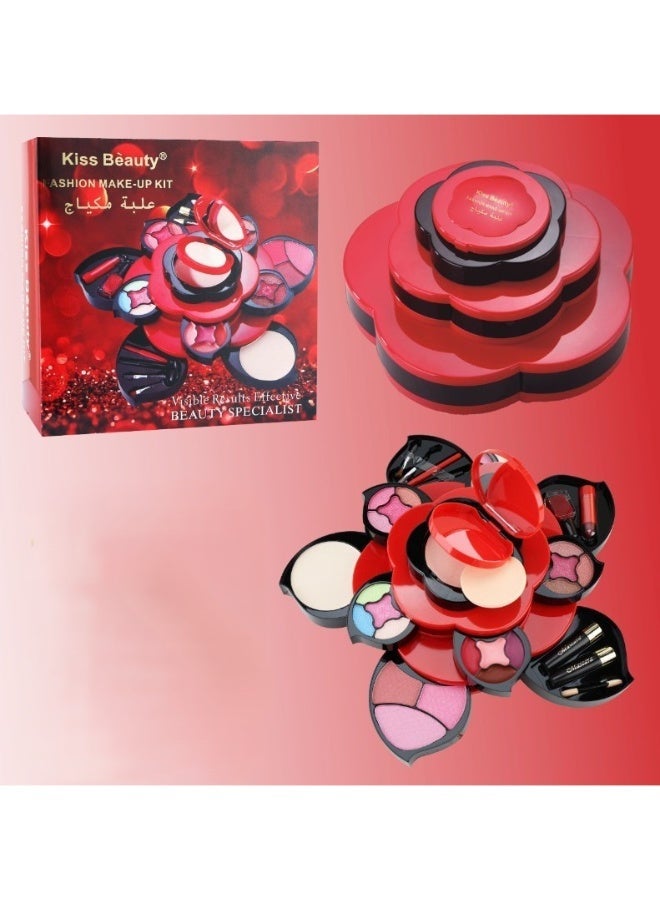 Kiss Beauty Fashion Make-Up Kit | Fresh & Flawless Look | Romantic Makeup Gift Set - Image 2
