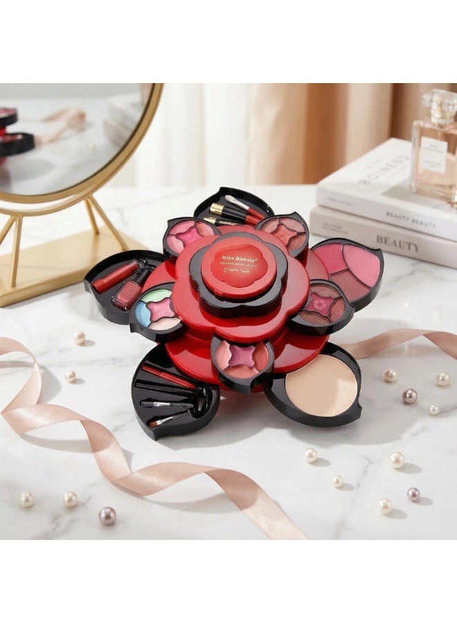 Kiss Beauty Fashion Make-Up Kit | Fresh & Flawless Look | Romantic Makeup Gift Set - Image 3