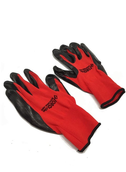 Force cotton multi-use gloves two pieces white one size