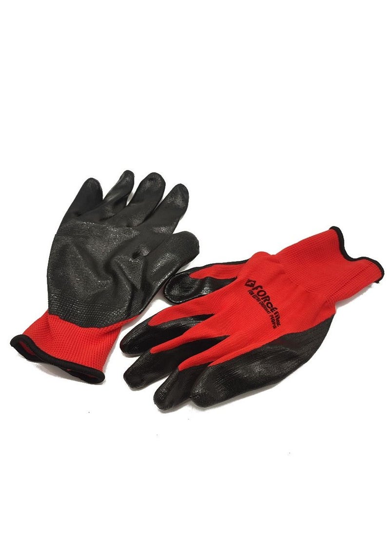 FORCE - Force cotton multi-use gloves two pieces white one size - Image 1