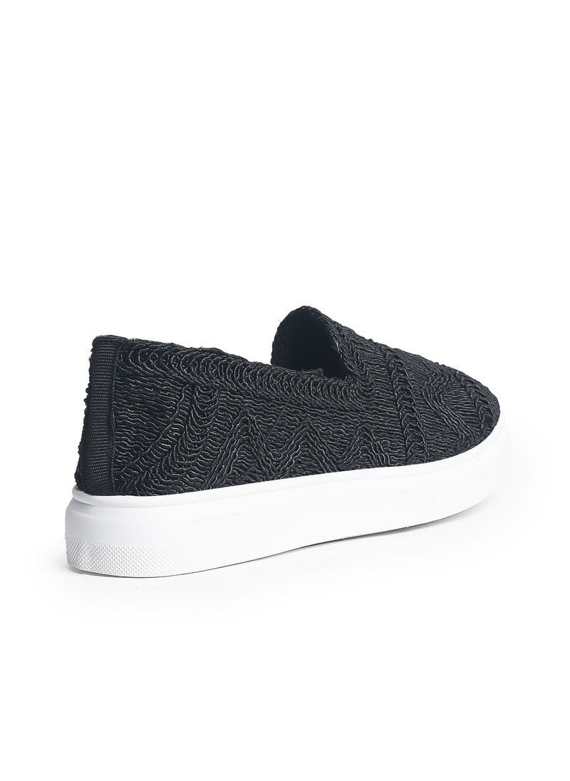 Desert Knitted Slip-on Walking Shoes For Women  - Image 4