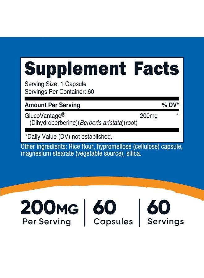 كبسولات نيوتريكوست ديهيدروبيربيرين (200 ملغ، 60 كبسولة) - مستقلب حيوي إضافي للبربارين - Image 2