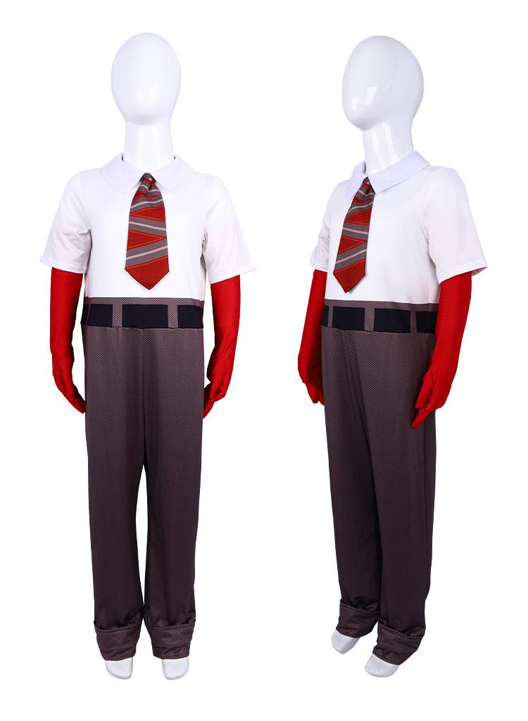 general 1 Set Party Cosplay Inside Out2 Anger Costume For Kids Adult - Image 3