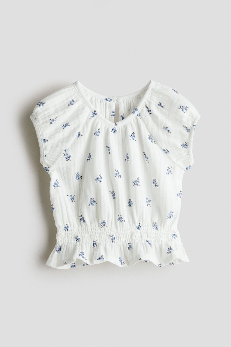 H&M Cotton Muslin Top - Image 1
