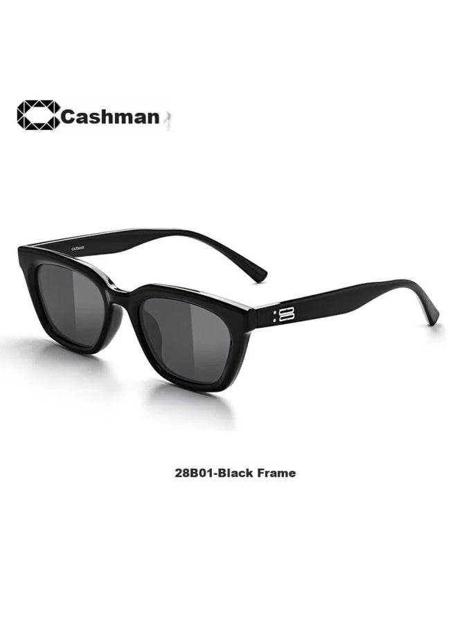 Caxman Vintage Cat Eye Premium Bare Face Gm Sungl Uni Narrow Frame Uv Protection Polarized Driving Small Face Sungl - Image 3