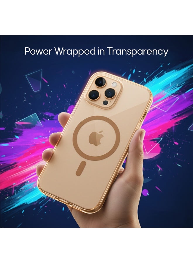 Aztech غطاء AZTECH لجهاز iPhone 14 Pro Max مع MagSafe [مغناطيسي قوي للغاية] [حماية من السقوط عسكرية بارتفاع 12 قدم] [حافة مقاومة للصدمات] غطاء هاتف رفيع نحيف Mag Safe لجهاز Apple 14pro Max (حافة مغناطيسية) - Image 3