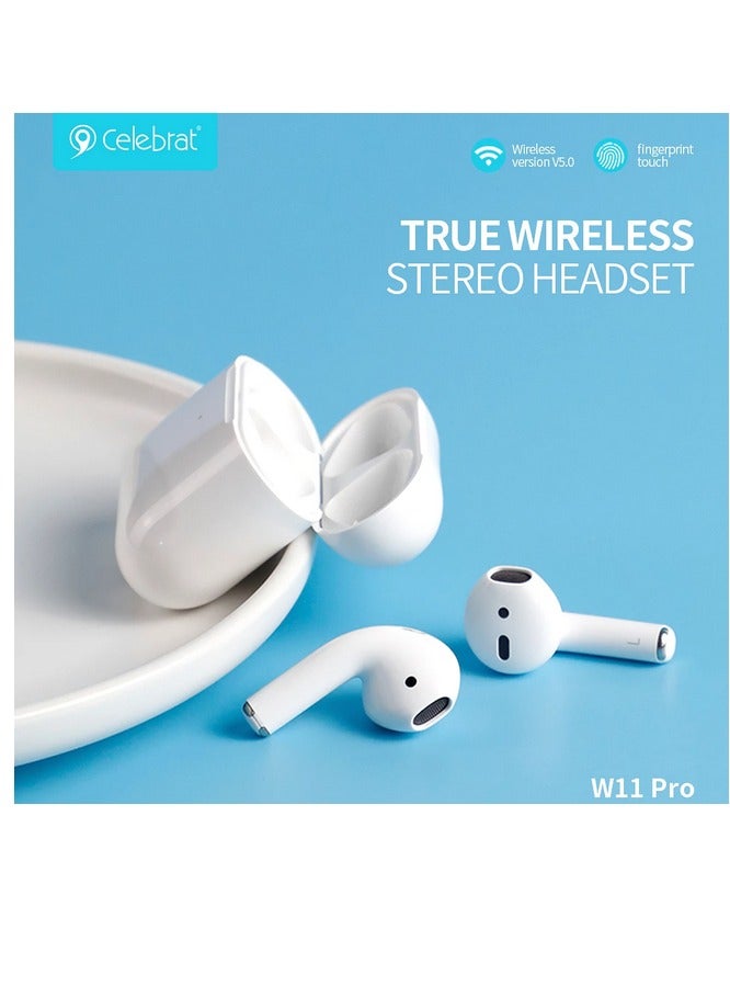 Celebrat Celebrat TWS-W11 Wireless Earbuds - Image 4