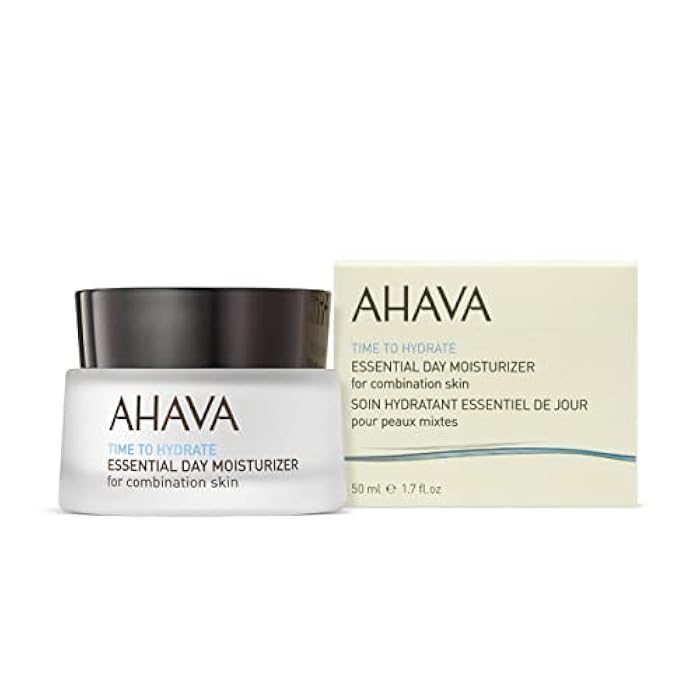 AHAVA Essential Day Moisturizer - Essential Daily Hydrating Facial & Neck Cream, Anti-Aging & Smoothing Effect, Enriched with Osmoter, Aloe Vera, Allantoin & Vitamin E - Image 2
