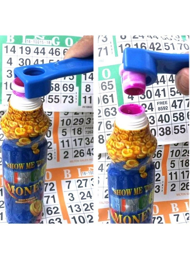 Tapp Collections Bingo Dauber Plain Tips 20-pk and EZ Lift Dauber Tip Removal Tool - Green - Image 2