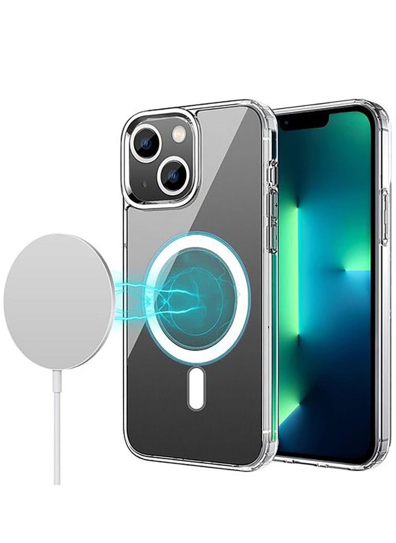 Generic Designed For IPhone 14 Plus  6.7 Case, Compatible With MagSafe Clear Case,  - Image 1