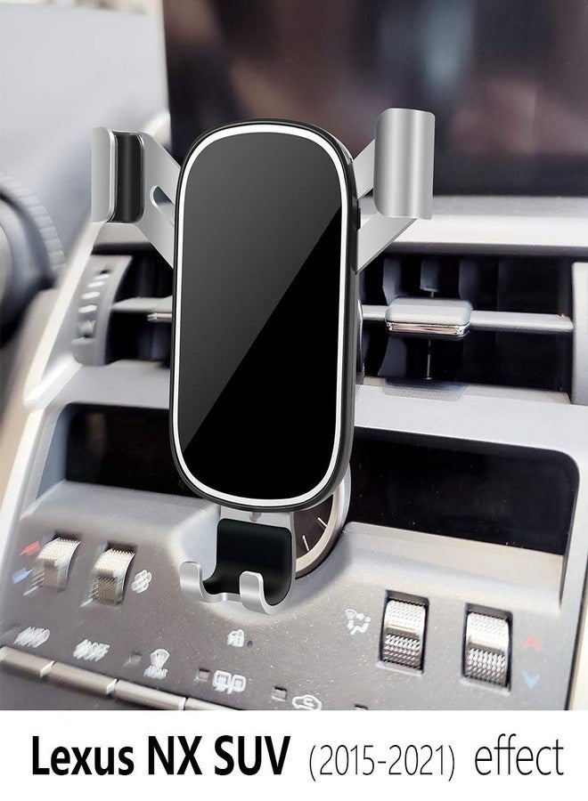 musttrue LUNQIN Car Phone Holder for Lexus NX 2015 2016 2017 2018 2019 2020 2021 NX300h NX300 NX200t SUV Auto Interior Accessories Best Cell Phones Mount Cellphone Mobile Cradle Charging Navigation Bracket - Image 2