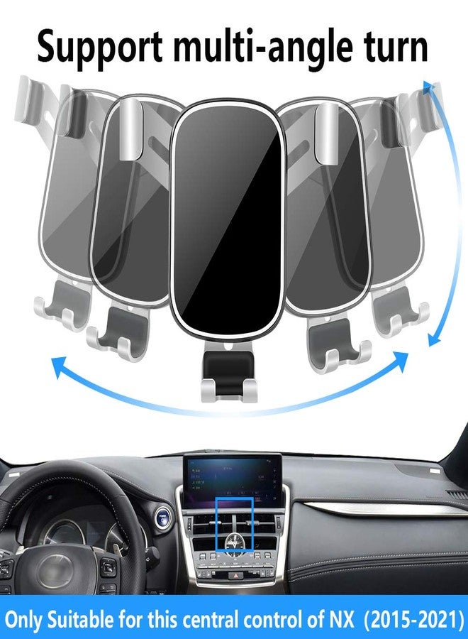 musttrue LUNQIN Car Phone Holder for Lexus NX 2015 2016 2017 2018 2019 2020 2021 NX300h NX300 NX200t SUV Auto Interior Accessories Best Cell Phones Mount Cellphone Mobile Cradle Charging Navigation Bracket - Image 5
