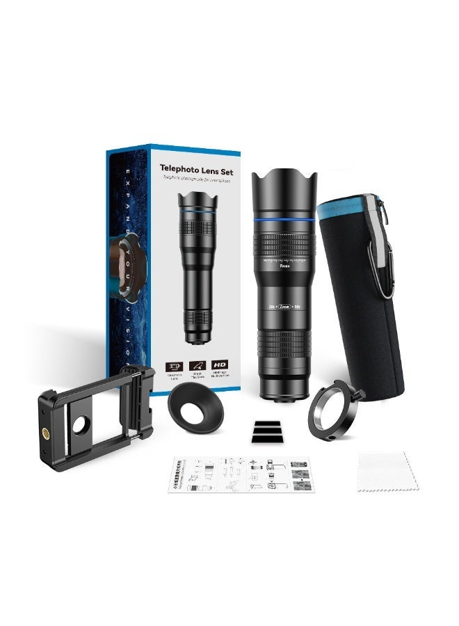 APEXEL 20-40X High-definition Single Tube External Telescope Universal Telephoto Mobile Phone Lens - Image 1