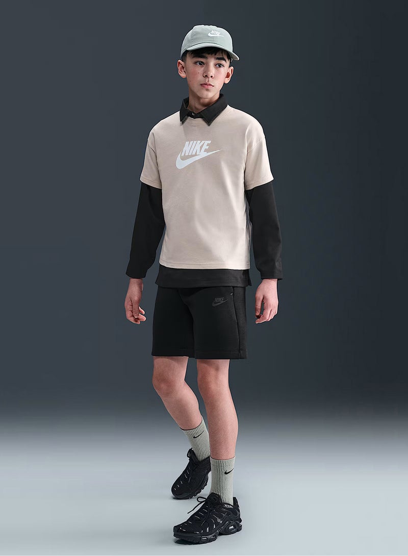 Nike Youth Nsw Tech Fleece Shorts - Image 1