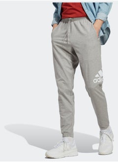 Essentials Single Jersey Tapered Badge Of Sport Joggers