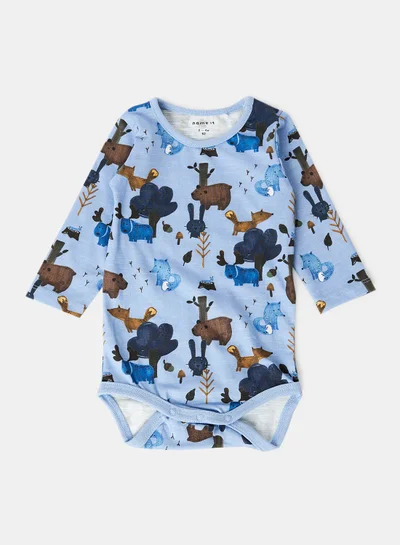 NAME IT Baby Boys All Over Print Bodysuit