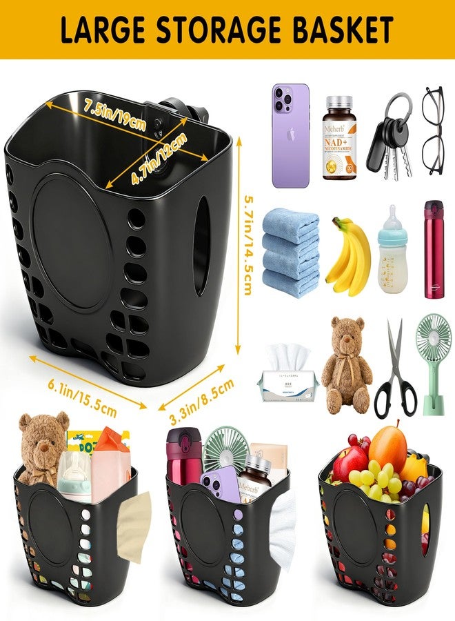 Parma77 Wheelchair Cup Holder, Cup Holder for Walker, Basket for Walkers to Carry Things, Walker Basket Fit for Wheelchair, Walker, Rollator, Scooter, Stroller - Image 2