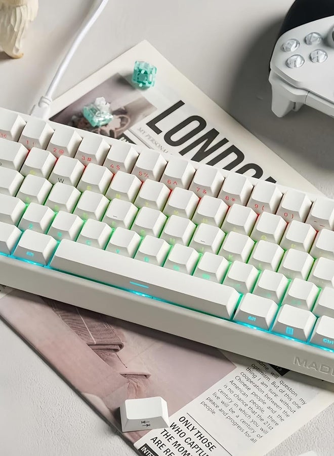 MADLIONS MAD60 HE RGB Magnetic Switch Keyboard, Wireless/Bluetooth/USB RGB Backlit Soundproofing Foam,60% Magnetic Switch Hall Effect Adjustable, for PC Mac Win - Image 2