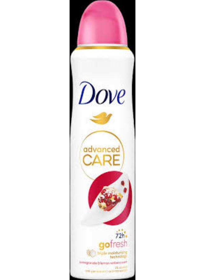 Dove Deodorant Spray Women's  Pomegranate Scent 150 ml (Packaging design may vary) - Image 1