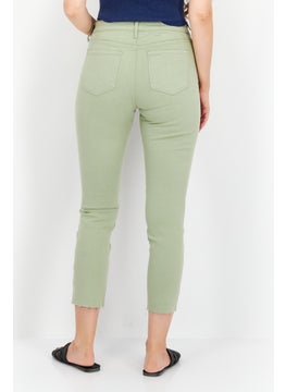 NYDJ Women Regular Fit High Rise Stretch Legging Jeans, Olive  - Image 3