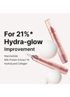 Medicube Collagen Glow Booster Serum - Twist & Click - Radiance & Hydration with Niacinamide, Milk Protein Extract, Hydrolyzed Collagen - Illuminates & Firms Skin, 15ml  - Image 4
