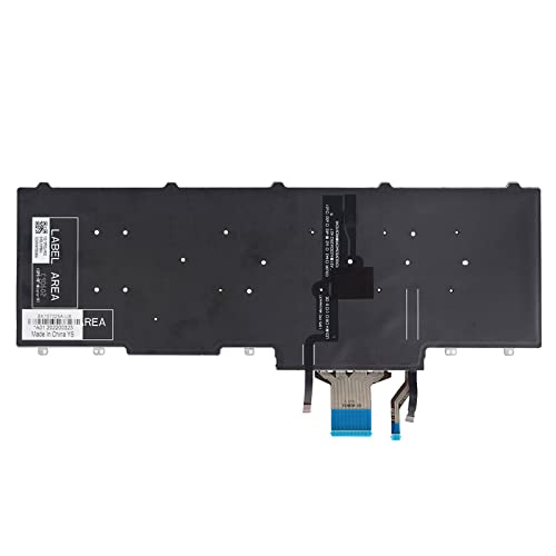 SUNMALL Replacement Keyboard with Backlit and Trackpoint Compatible with Dell Latitude E5550 E5570 E5580 E5590 E5591 5550 5570 5580 5590 5591,Precision 3510 3520 7510 7520 7710 7720 - Image 3