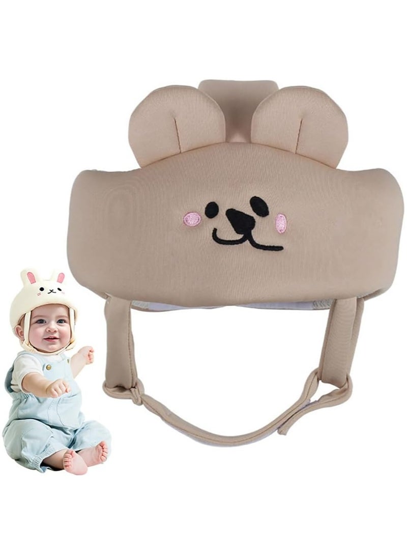 Baby Safety Helmet for Crawling Walking Baby Head Protector Cap Adjustable Baby Head Cushion Bumper Bonnet for Learning to Walk Breathable Protective Helmet  - Image 1