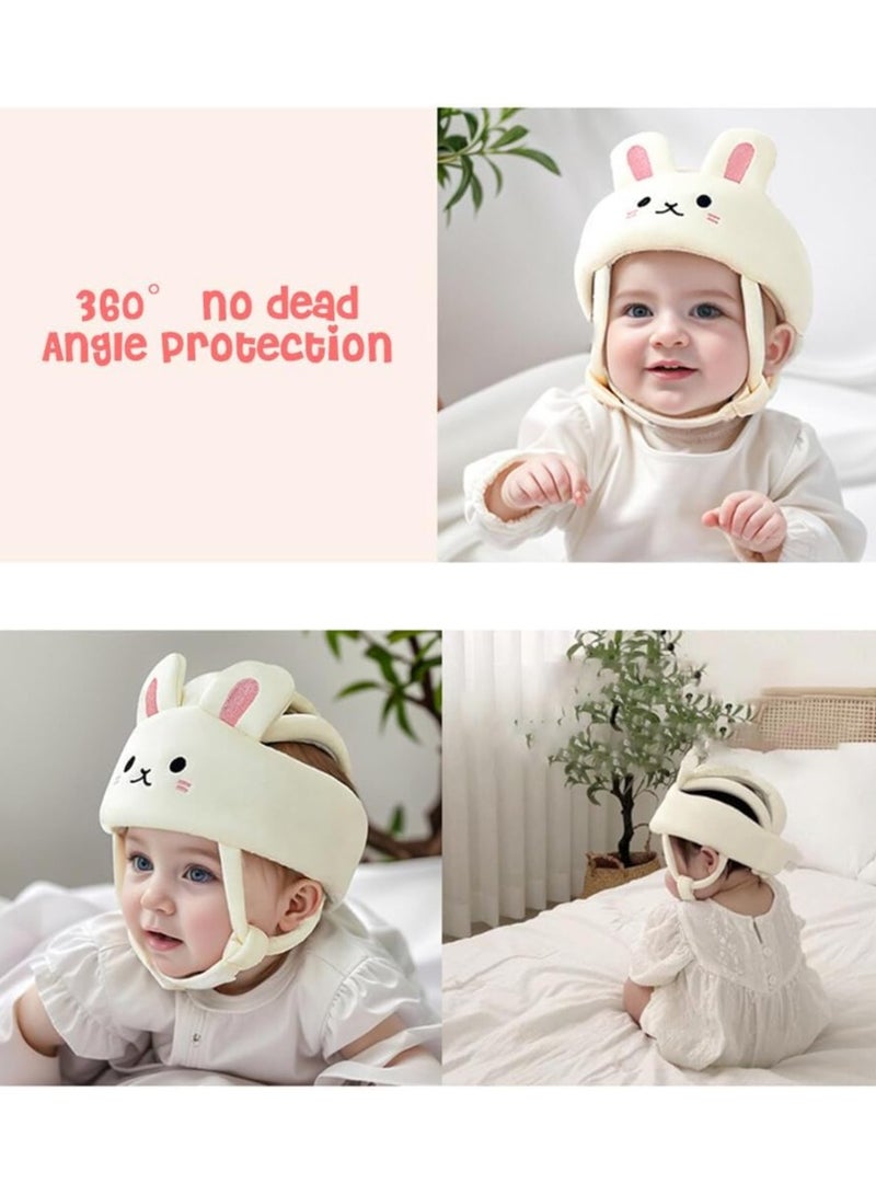 Baby Safety Helmet for Crawling Walking Baby Head Protector Cap Adjustable Baby Head Cushion Bumper Bonnet for Learning to Walk Breathable Protective Helmet  - Image 5