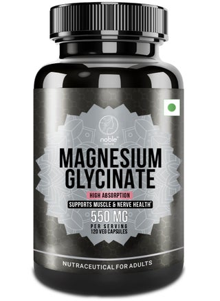 Magnesium Glycinate High Absorption 550MG 120 Veg Capsules - pzsku/ZF77DB389E888C37C84D3Z/45/1746226529/b9e21913-d355-4813-8da5-a48ef5a97d1f