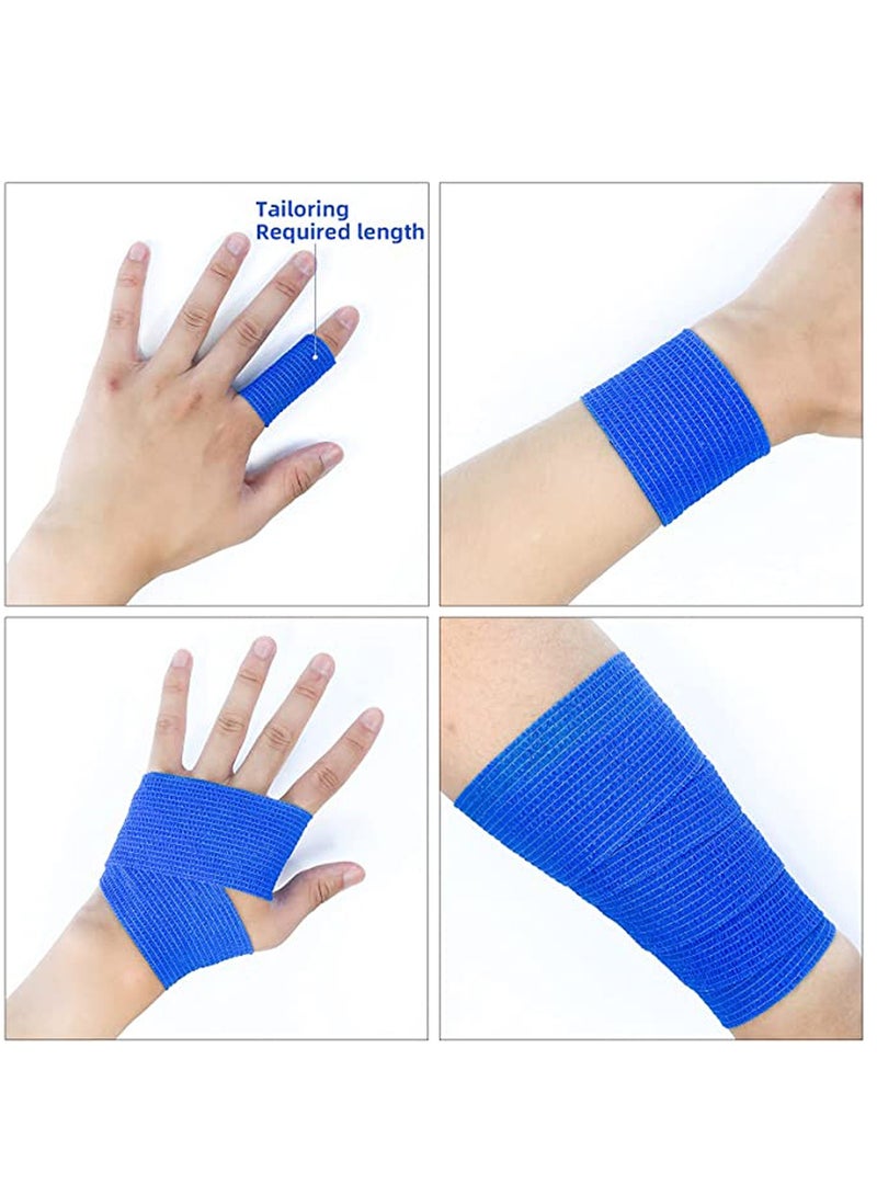 KASTWAVE Athletic Elastic Cohesive Bandage for Sports, Injuries, Treatments, and Recovery, First Aid Tape Vet Wrap for Cat, Dog - Image 3