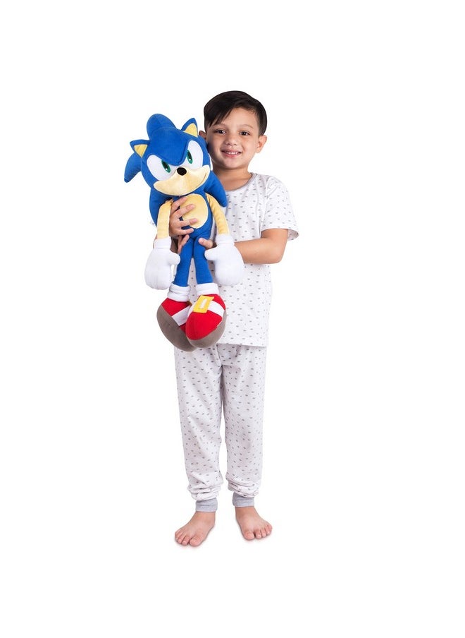 Franco - Kids Bedding Super Soft Plush Cuddle Pillow Buddy, One Size, Sonic The Hedgehog - Image 1