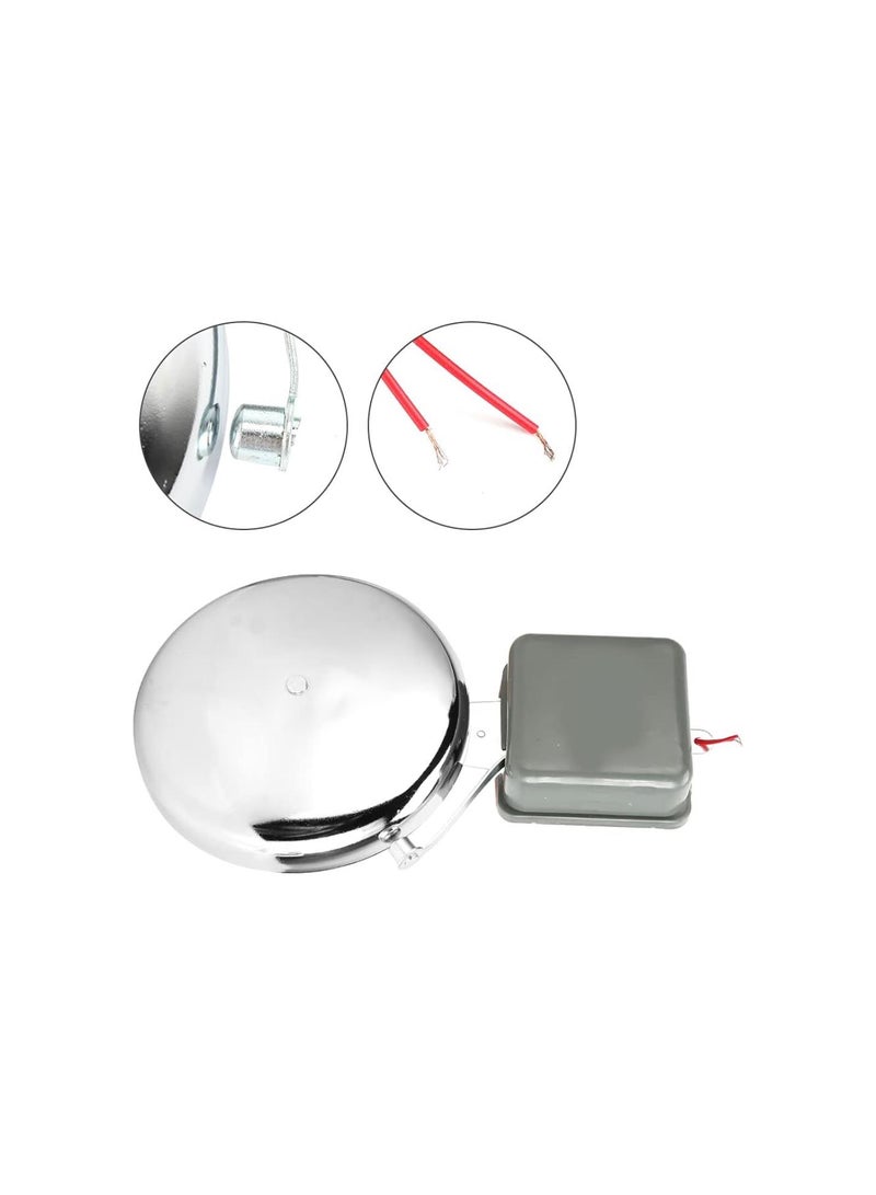 8inch Electric Time Bell, Electric Bell Ringer Electric Multipurpose Supply for School Factory Household Sensors u0026 Alarms  - Image 2