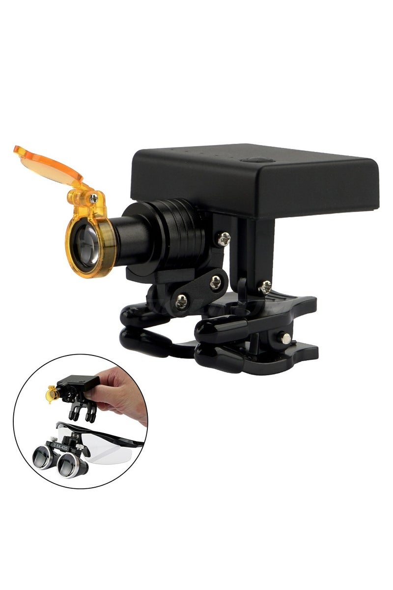 5W Wireless LED Lamp for Dental Loupe Light Headlight Battery Rechargeable Dental Unit Lam Clip on Magnifying Glass Dentistry - Image 1