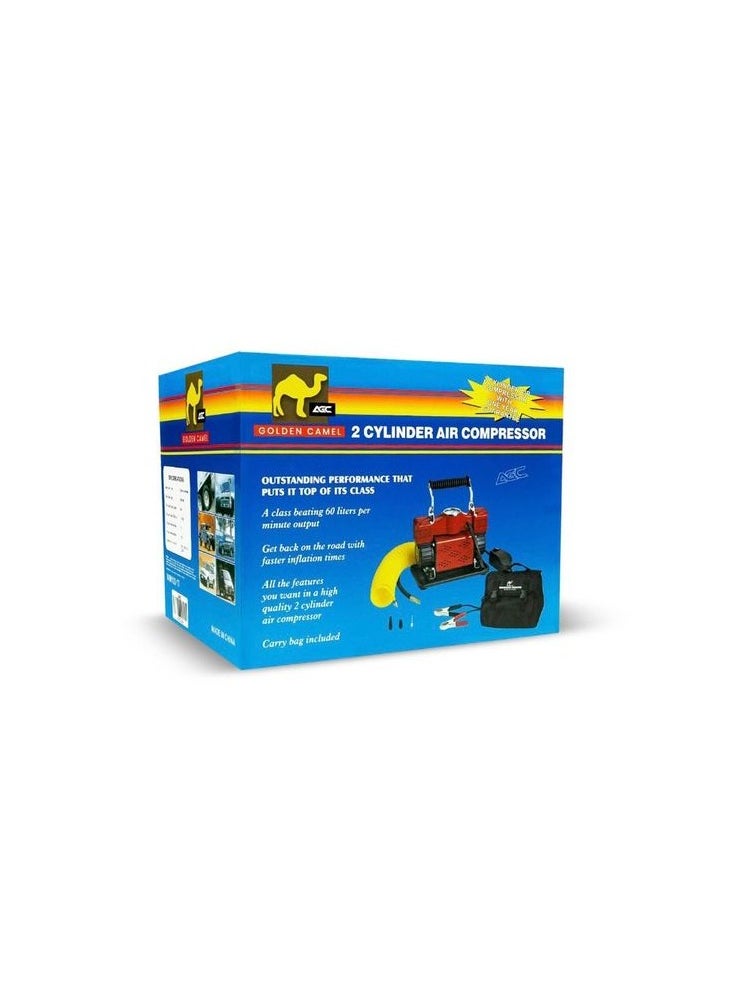Golden Camel 2 Cylinder Air Compressor Blower and Car Tyre Inflator  - Image 5