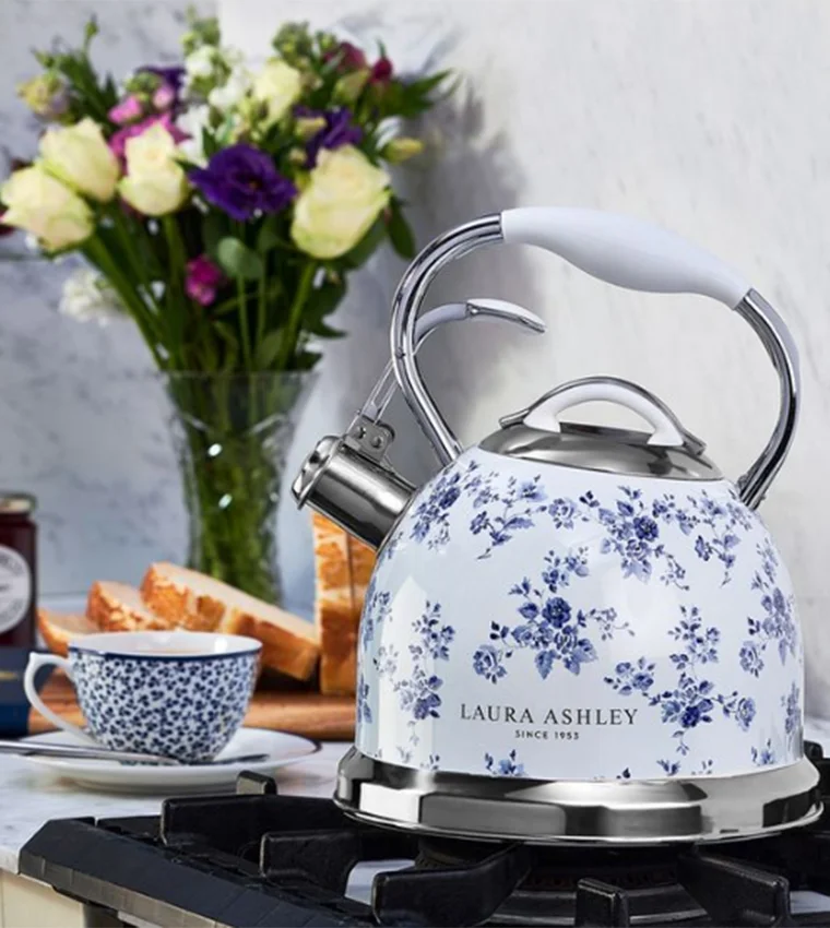 LAURA ASHLEY Stove Kettle 3L China Rose