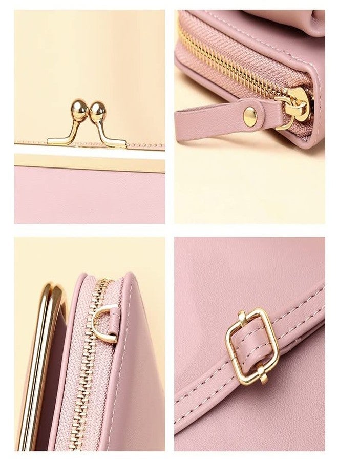 TINSICO Cross Body Phone Bag | Horizontal Mobile Phone Clutch Wallet | Mini Shoulder Bag (Brown) - Image 4