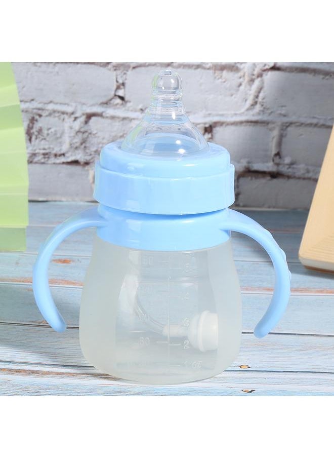 Thoraya 150ml Baby Bottle Anti Choking Portable Children Feeding Bottle with Handle  - Image 1